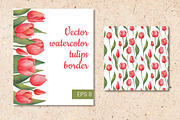 Watercolor tulips collection, a Graphic by Epine (Thumbnail 3 of 3)