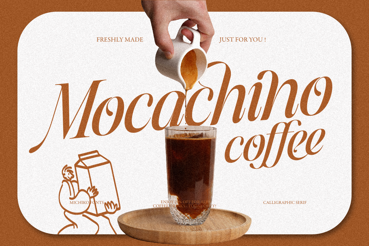 Michiko, a Serif Font by saemoon creative (Photo 10 of 12)