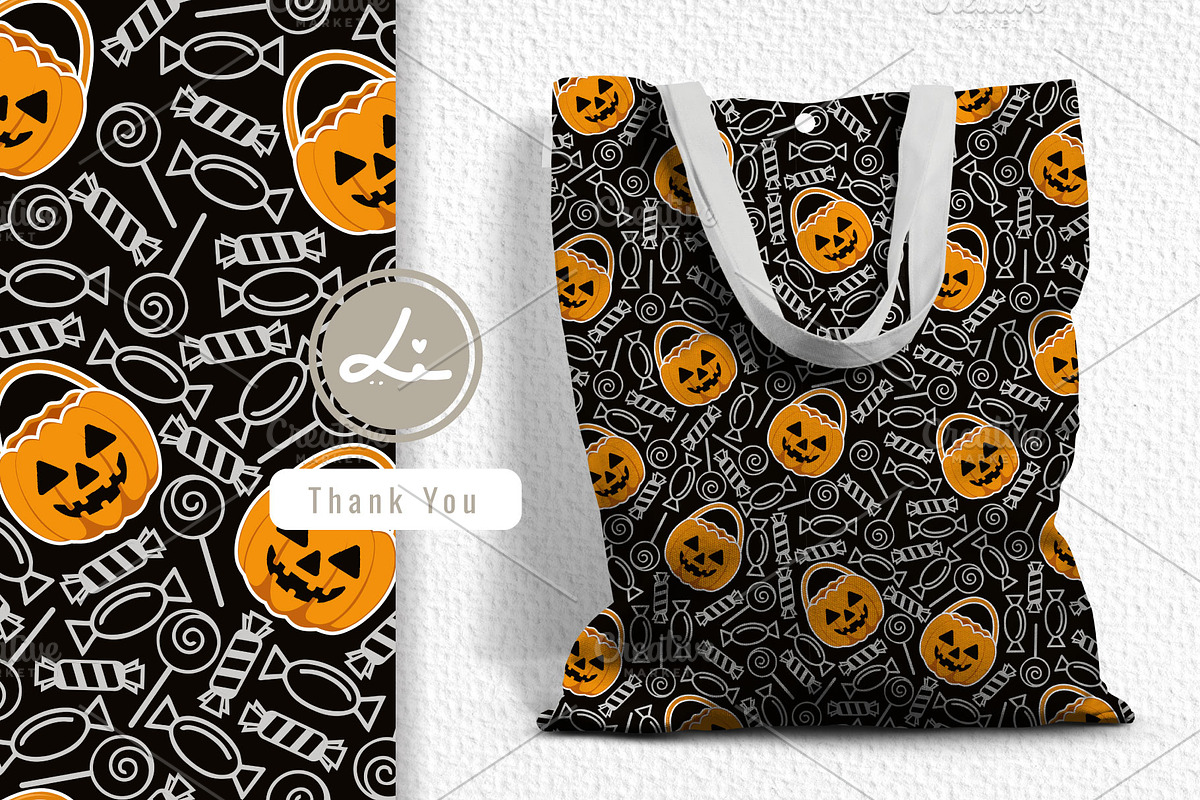 Halloween Vector Pattern, a Pattern Graphic by lindoet23 (Photo 2 of 3)