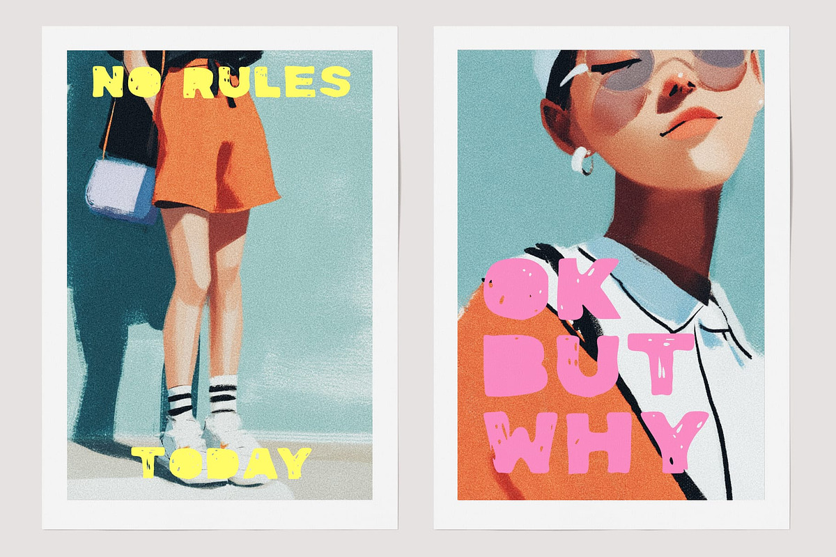 SA Candy Press Retro Display Font, a Sans Serif Font by Artcoast Std. (Photo 7 of 7)