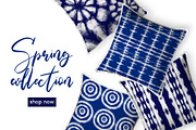 Shibori Tie Dye Seamless Patterns, a Pattern Graphic by CatJello Graphics (Thumbnail 23 of 28)