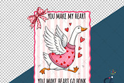 Funny Valentine Goose Go Hong Png, an Illustration by Creative Art (Thumbnail 6 of 6)