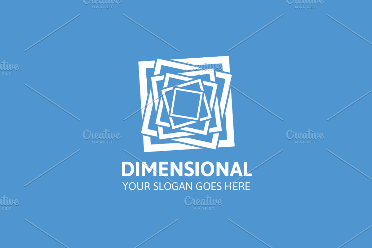 Dimensional Logo, a Branding & Logo Template by MLJ studios