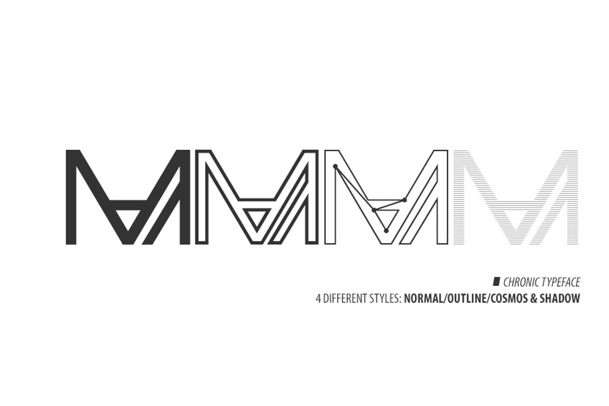 Chronic Typeface preview 3