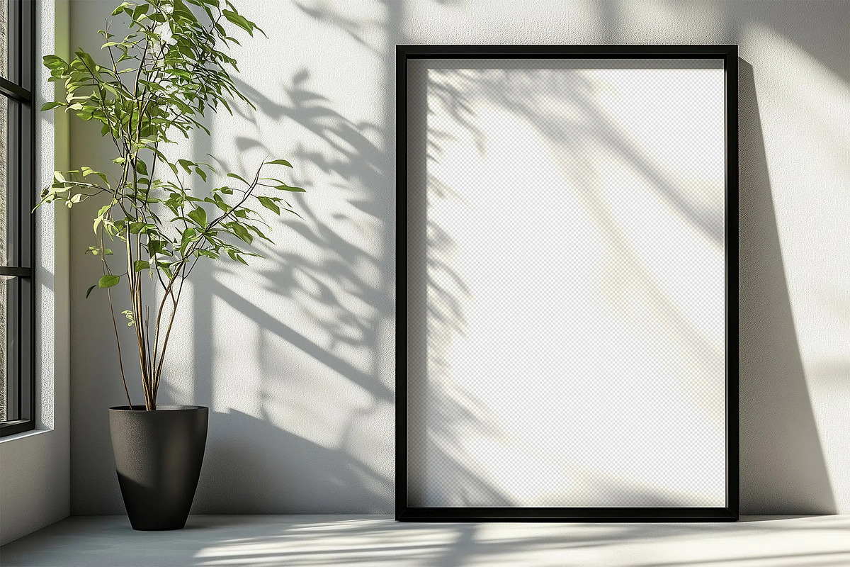 A1 Minimalist Art Print Mockup, a Product Mockup by Custom Scene (Photo 2 of 5)