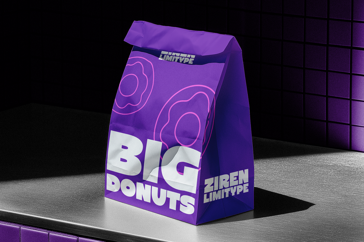Ziren - Bold Font, a Sans Serif Font by limitype (Photo 6 of 10)
