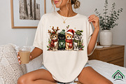 Christmas Cats PNG, a Seasonal Illustration by Craft Nest (Thumbnail 5 of 6)