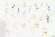 Ijo Biru Greenery Set Watercolor, an Illustration by dekkagraph (Thumbnail 8 of 12)