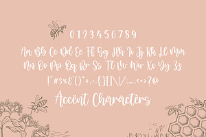 Honeyday - Modern Handbrushed Font