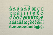 Zaiwo Nobles | Modern Gothic, a Font by Denustudios (Thumbnail 13 of 13)