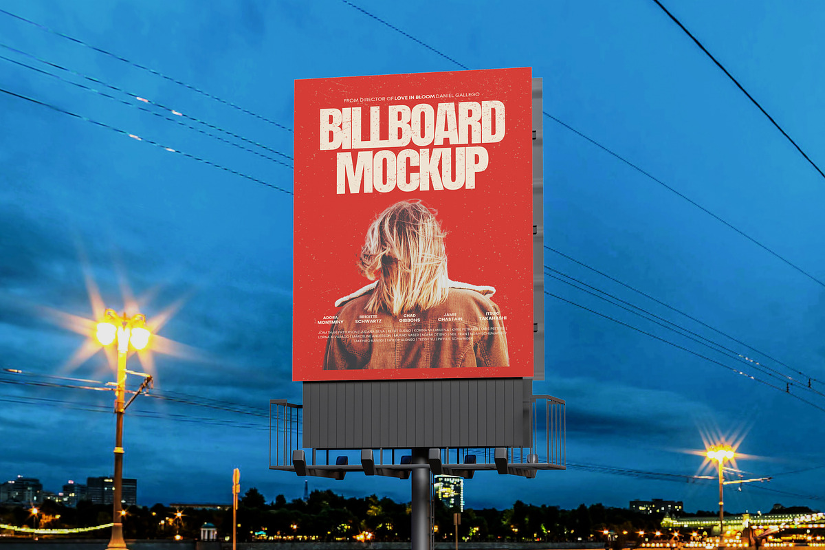 Billboard Mockup, an Advertising Mockup by Sosuna Studio (Photo 4 of 10)