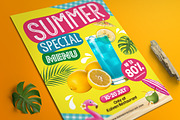Summer Special Menu Flyer, a Flyer Template by Aarley Kaiven (Thumbnail 2 of 2)