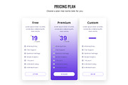 Pricing Plan, an UI Kit Template by Sujun Baidyaa (Thumbnail 2 of 3)