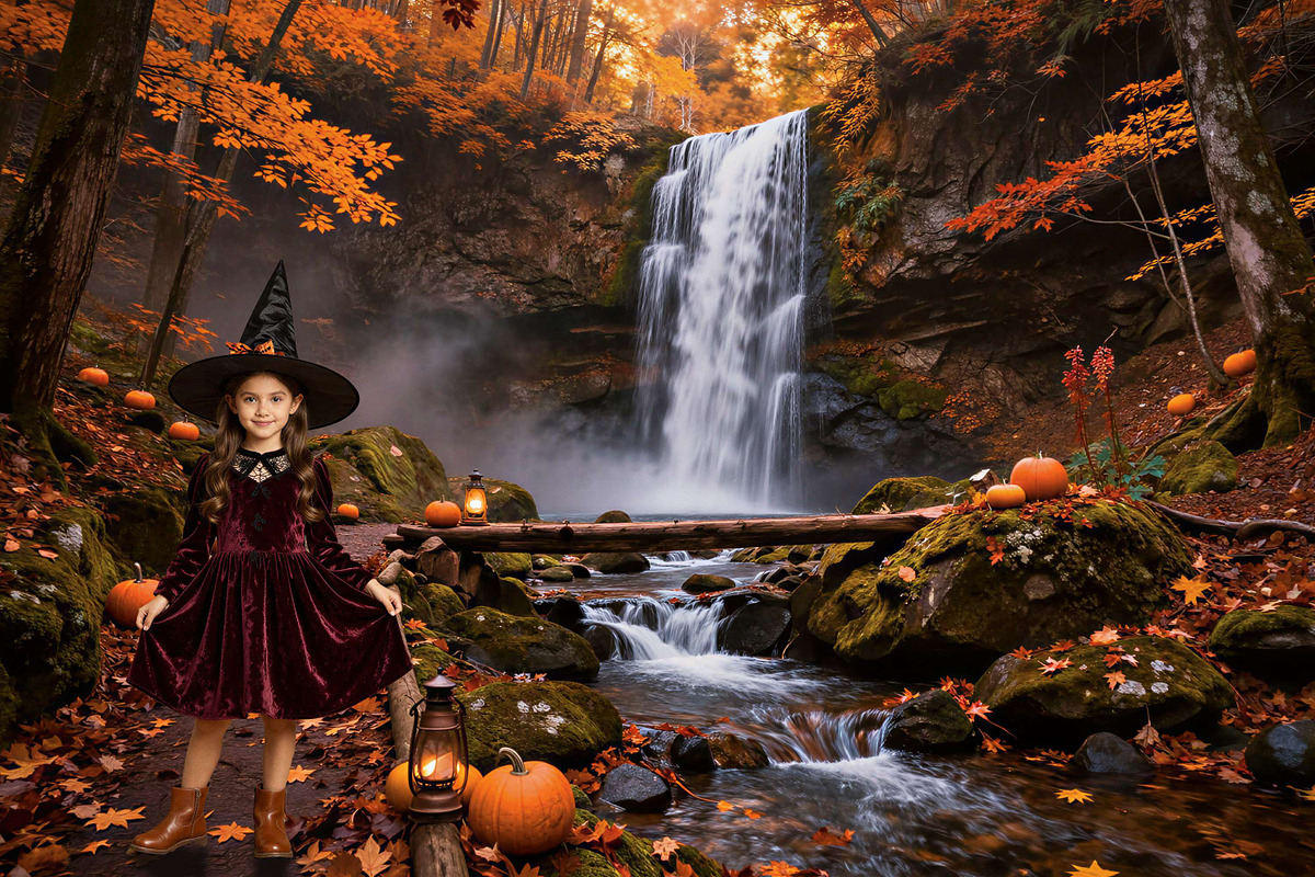 Autumn Photography Digital Backdrops, a Background Graphic by 3Motional (Photo 6 of 19)