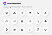 1500 Outline Icons Canva Bundle, an Outline Icon by Abert (Thumbnail 2 of 15)