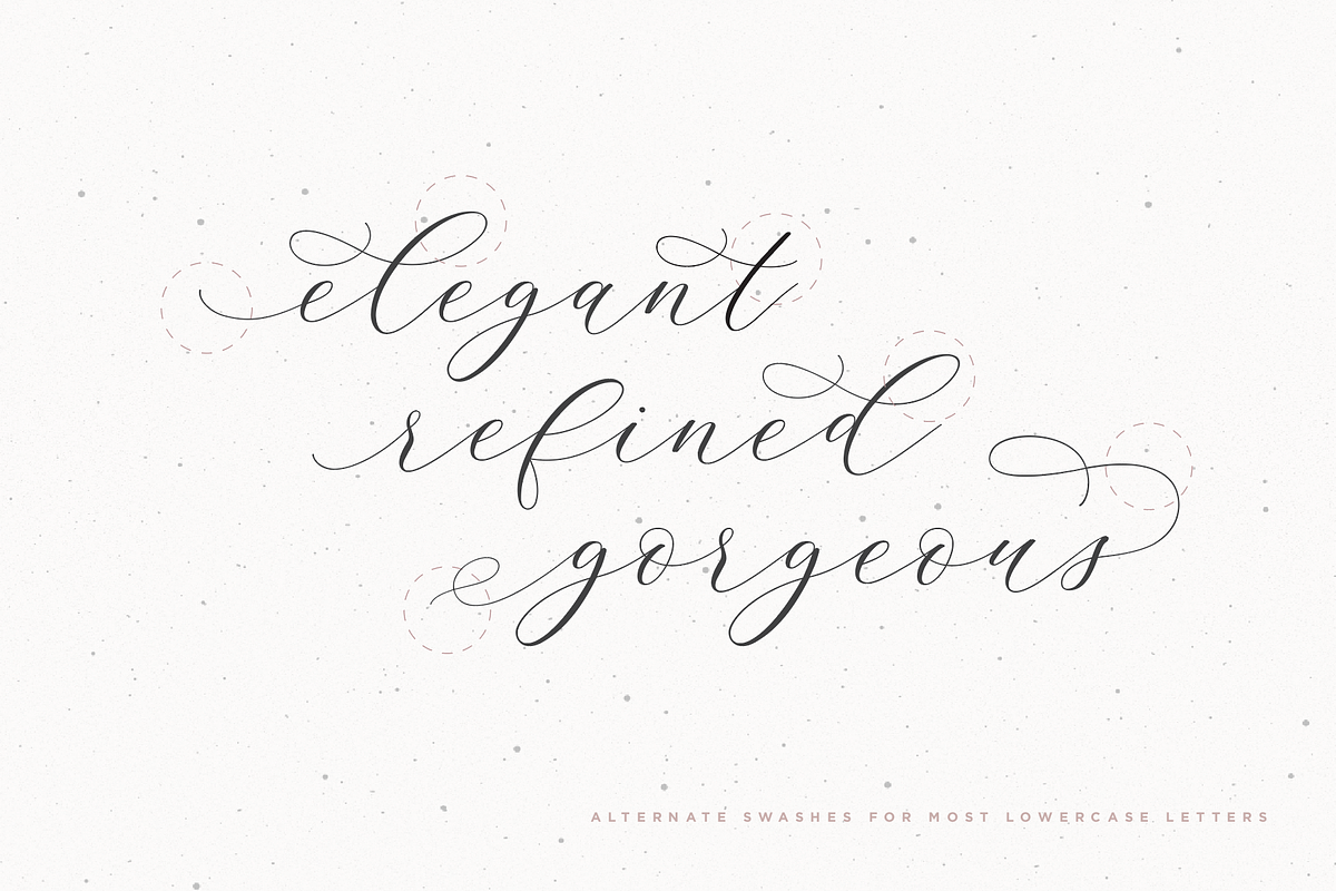 Adore Calligraphy Font preview 8
