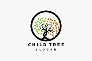Tree Logo, Playground Education Icon, a Branding & Logo Template by Maylianaw28