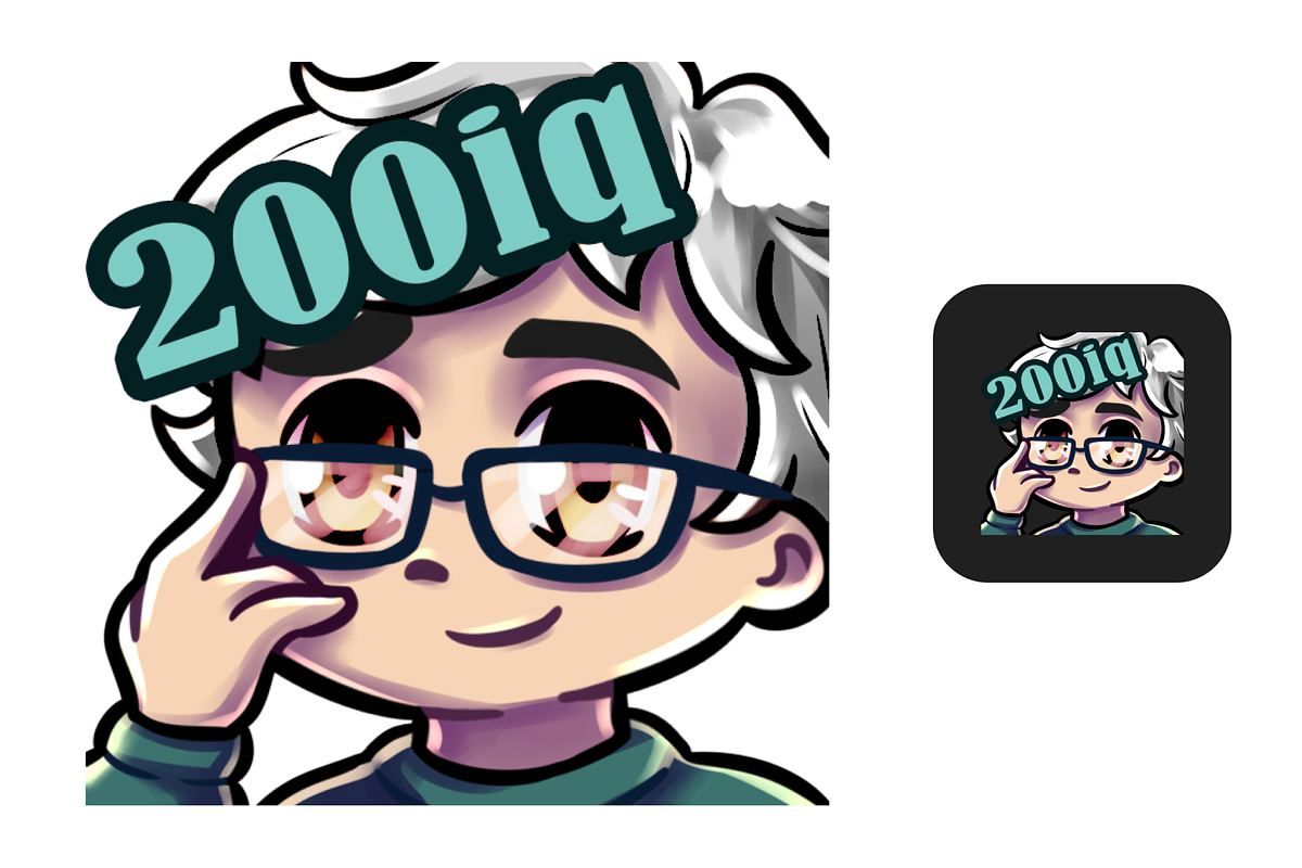 12 Blonde Hair Chibi Boy Emotes, an Illustration by Custom Fonts & Patterns (Photo 9 of 12)