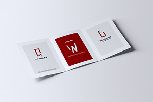 Tri-Fold A4 Brochure Mockup