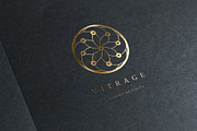 100 Linear Geometric Logos. Bundle, a Branding & Logo Template by le-genda (Thumbnail 7 of 12)