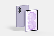 Samsung Galaxy Z Fold 8 Mockup, an Android Mockup by DSNA Mockup (Thumbnail 2 of 5)