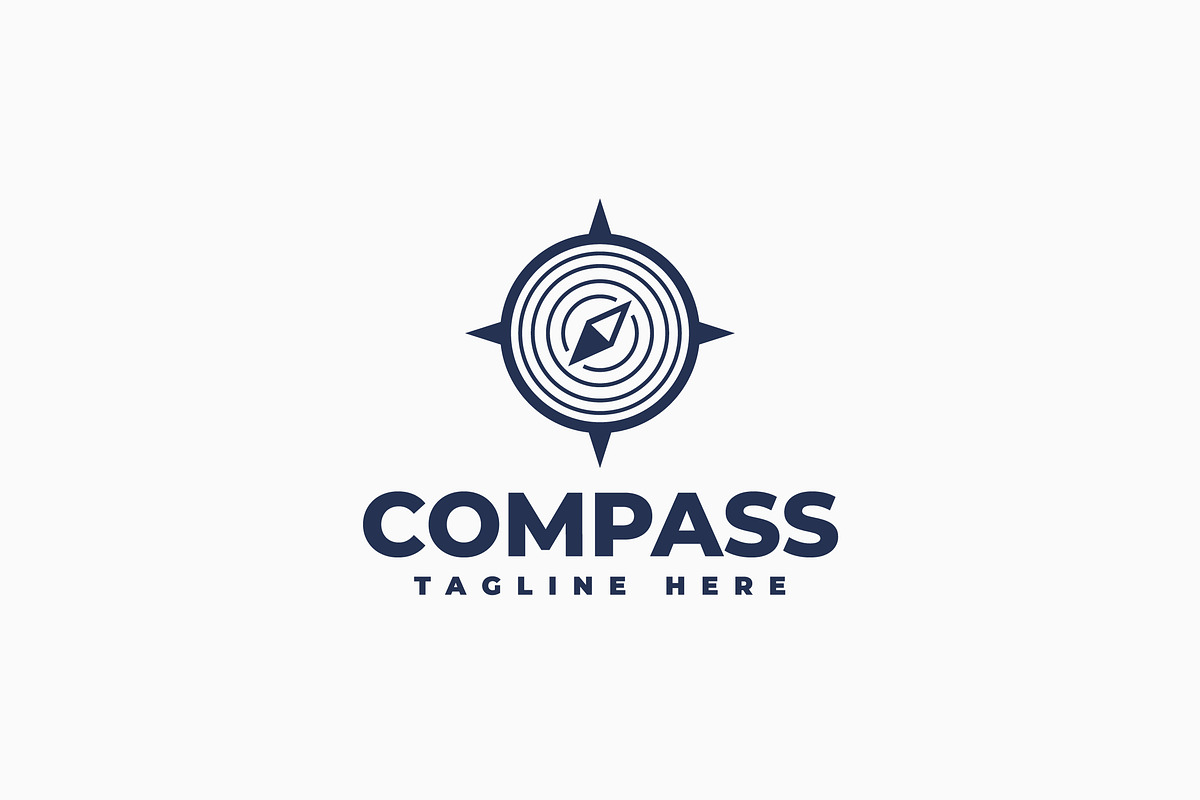 Compass Logo Template, a Branding & Logo Template by Zeer Graphic (Photo 2 of 2)