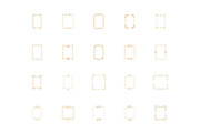 Frames Illustration Desing Set, a Templates & Theme by studiogstock (Thumbnail 1 of 3)