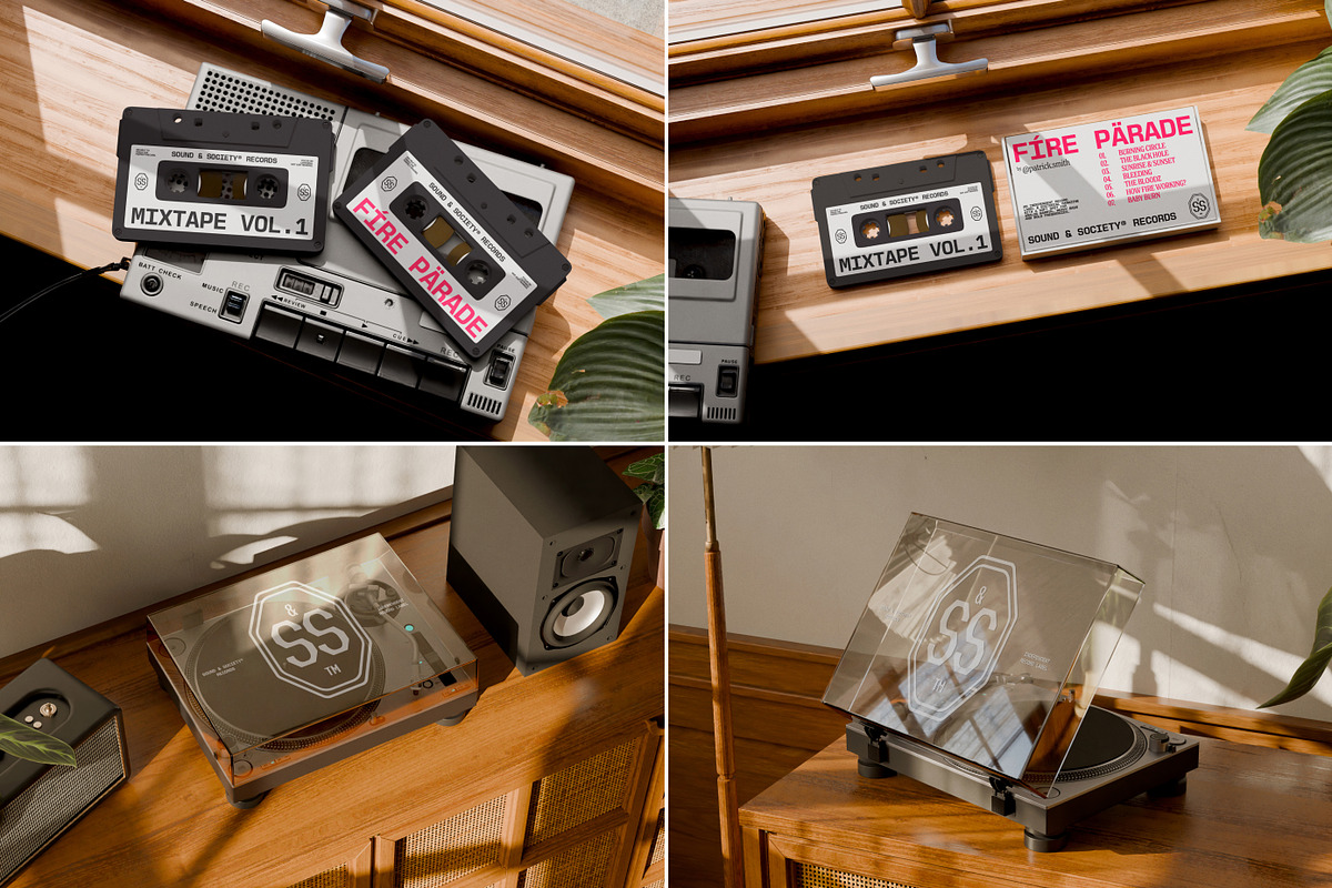 Music Festival & Music Album Mockups, an Advertising Mockup by Vitora Mockup (Photo 10 of 12)