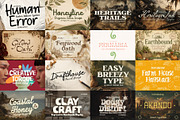 Outdoors Font Bundle - 60 Fonts!, a Serif Font by HipFonts (Thumbnail 10 of 13)