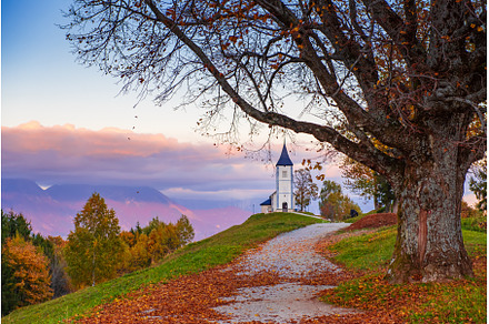 Church Jamnik, Slovenia, an Architecture Photo by Nature and travel
