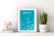 Happy Easter flyers|Easter eags card, a Card Template by Tati_Kli (Thumbnail 2 of 4)