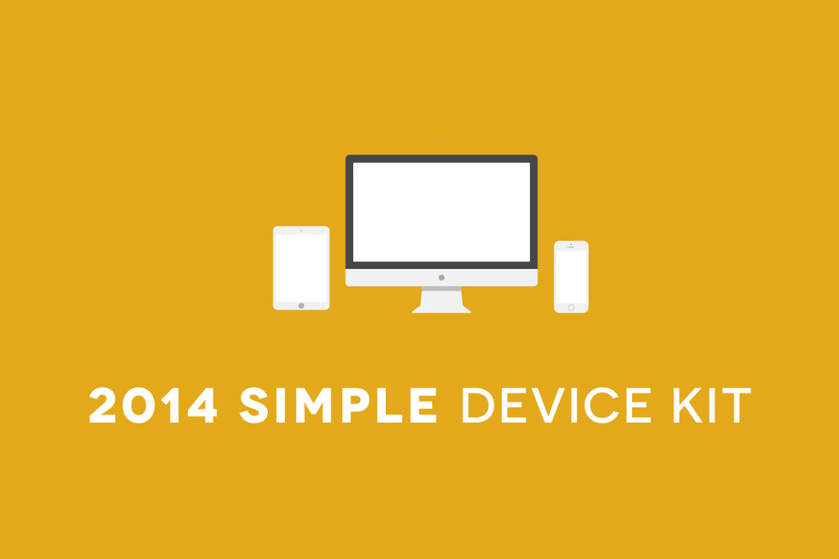 Simple Device Kit, an iPad Mockup by Luxgood Creative (Photo 1 of 5)