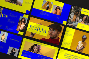 Emelia Keynote Template