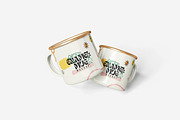 Enamel Mug Mockup, a Product Mockup by MrLetters (Thumbnail 4 of 5)