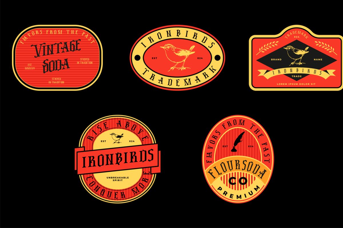 Backtimes - Vintage Display Font, a Font by Hanstype.com (Photo 5 of 9)