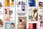 Modern Fashion Canva Instagram, a Social Media Template by xyGraphic (Thumbnail 3 of 4)