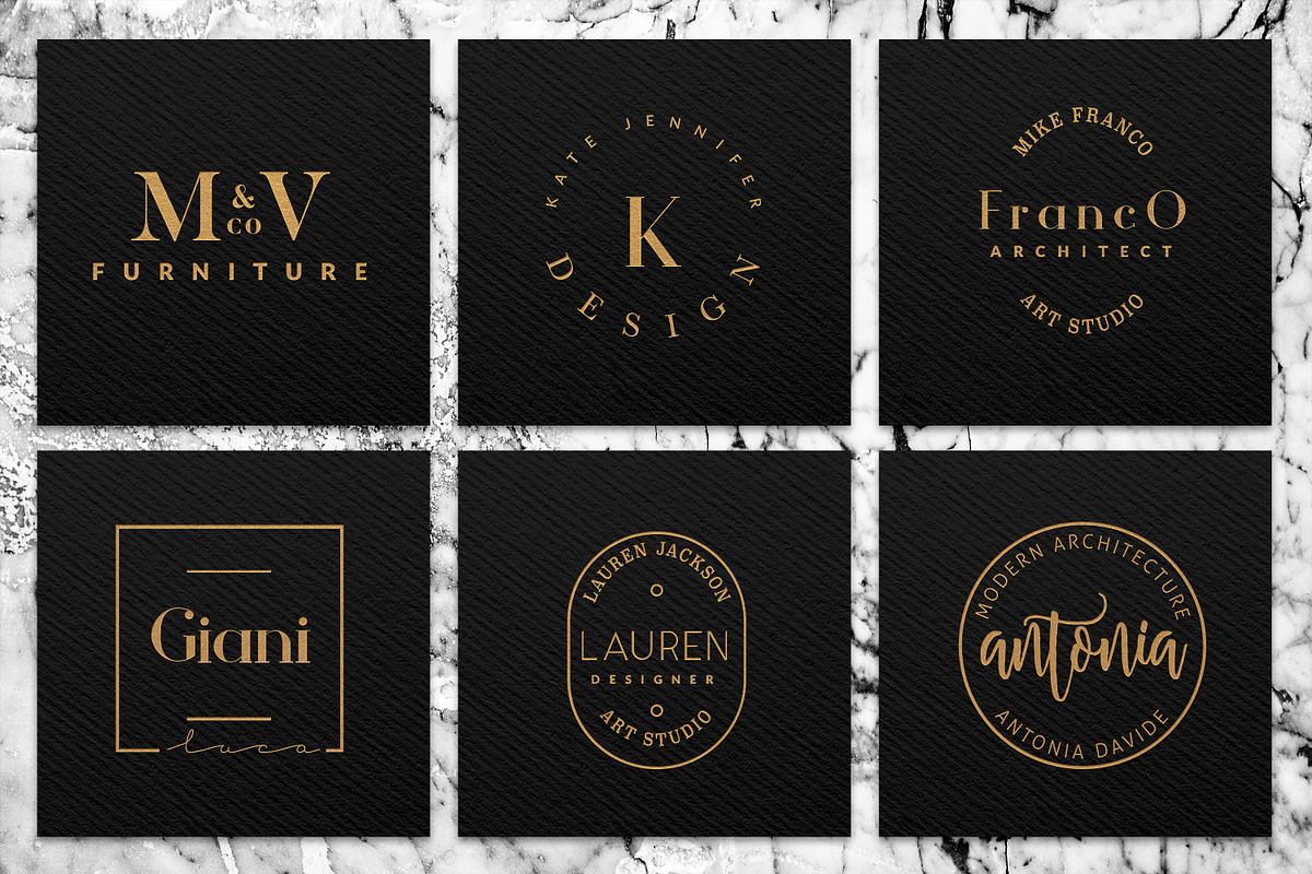 Elegant Logo Pack VOL 1, a Branding & Logo Template by GraphicDash (Photo 4 of 7)