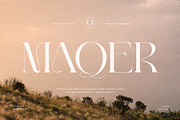 Maqer Elegant Serif Font Typeface, a Serif Font by Perfectype (Thumbnail 1 of 7)