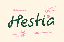 CS Hestia – Fun Handwritten Font