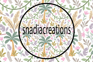 Soft Sage Jungle Dreams