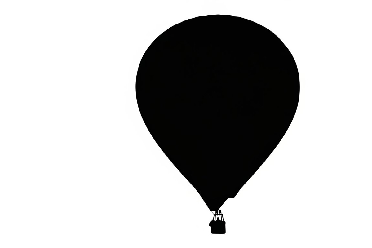 hot air balloon silhouettes, an Illustration by Amazin_art (Photo 23 of 31)