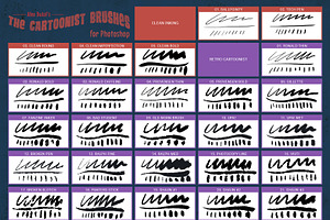 The Cartoonist Brushes