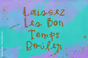 Mardi Gras Party Font, a Font by Beck McCormick (Thumbnail 2 of 10)
