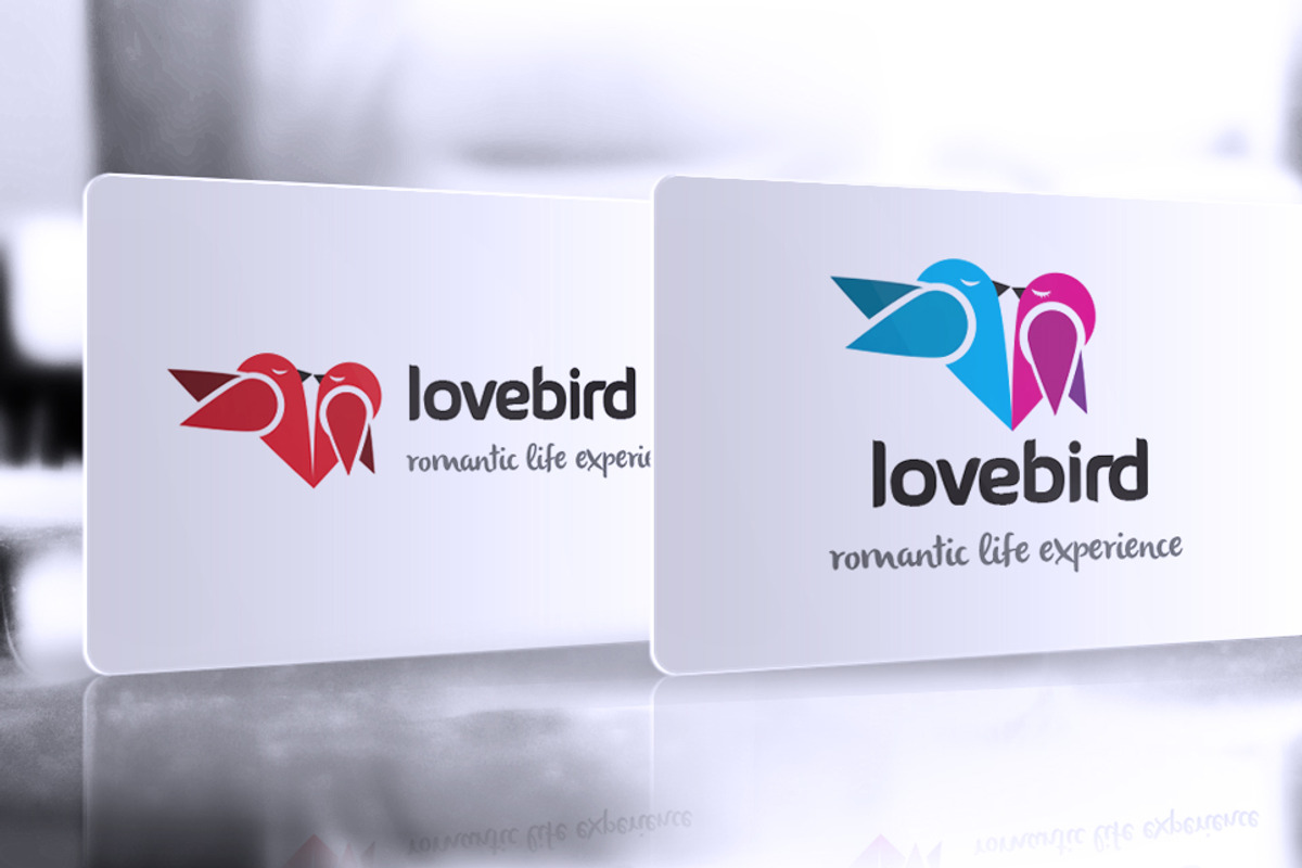 Love Bird Logo, a Branding & Logo Template by GladicMonster (Photo 3 of 7)