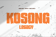 Korga - Rough Sans Serif, a Sans Serif Font by Grontype (Thumbnail 4 of 8)