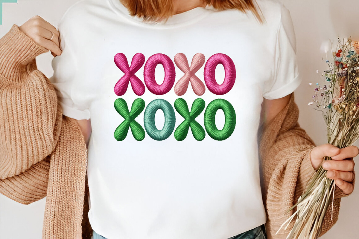 Valentine's Day Heart XOXO Png, XOXO, an Illustration by Designking (Photo 2 of 6)