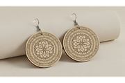 Flower Art Earring Designs, a Graphic by musafir_fashion (Thumbnail 8 of 11)