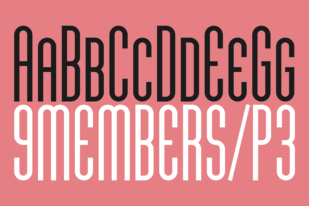 Film P3 Regular: 3 Styles, a Sans Serif Font by Fontsphere (Photo 4 of 4)