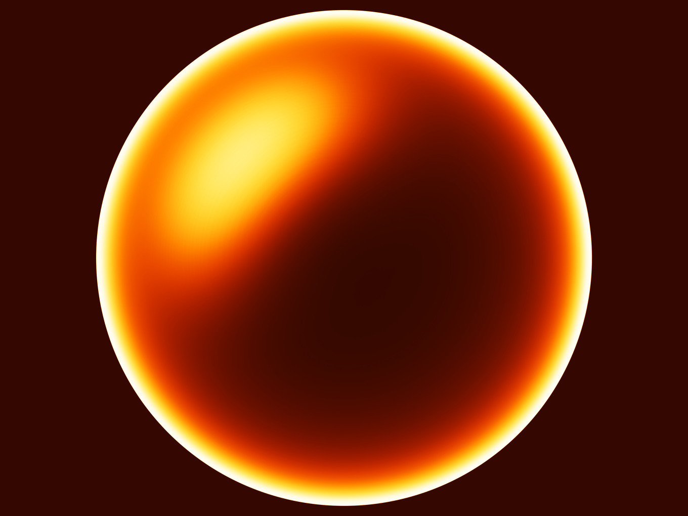 Glowing sun sphere illustration background, an Object Graphic by ...
