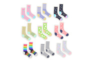 Socks. Sticker set & Pattern, an Object Illustration by Marina Demidova (Thumbnail 2 of 3)